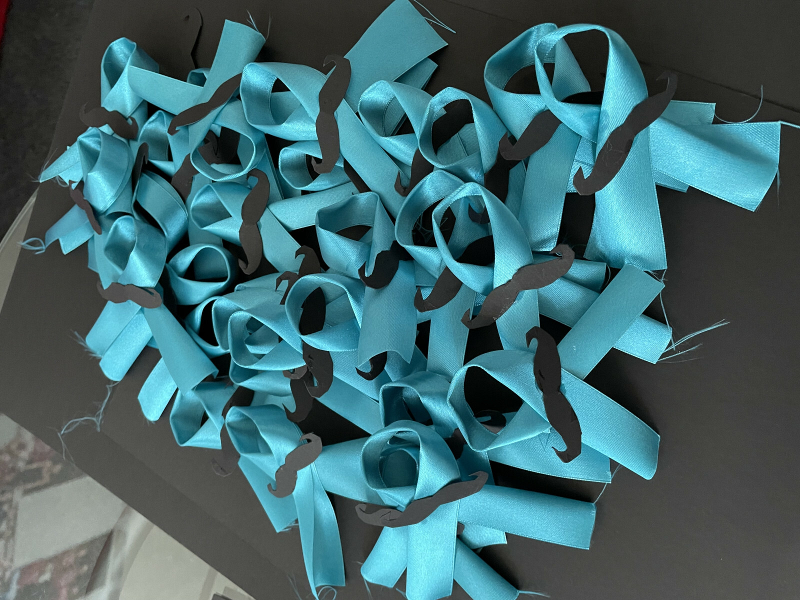 Moustache Ribbons Image